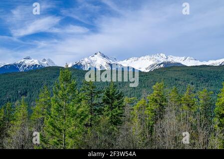 Tantalus Range, Coast Mountains, British Columbia, Canada Stock Photo