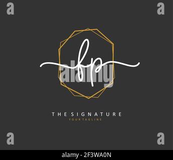 FP Signature Logo Template Stock Vector Image & Art - Alamy