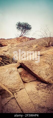 Jabal al-Thawr (Mount Thawr) makkah Stock Photo