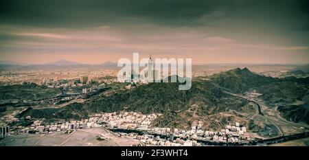 Jabal al-Thawr (Mount Thawr) makkah Stock Photo