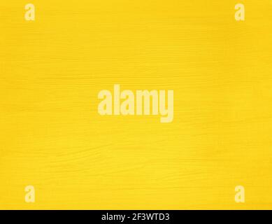 hand-painted yellow acrylic paint background with brush stroke texture Stock Photo