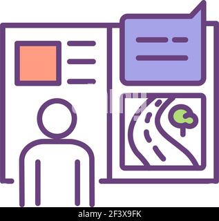 SMM RGB color icon Stock Vector