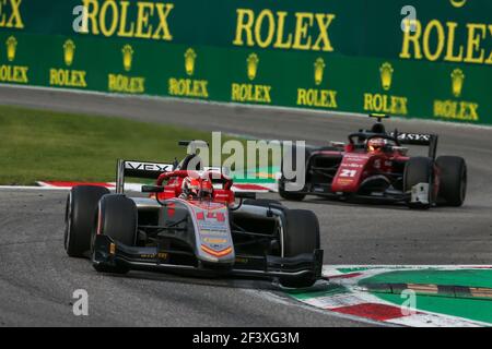 14 GHIOTTO Luca, Campos Vexatec Racing, action during 2018 FIA Formula 2 championship, Italy at Monza from august 31 to september 2 - Photo Sebastiaan Rozendaal / DPPI Stock Photo