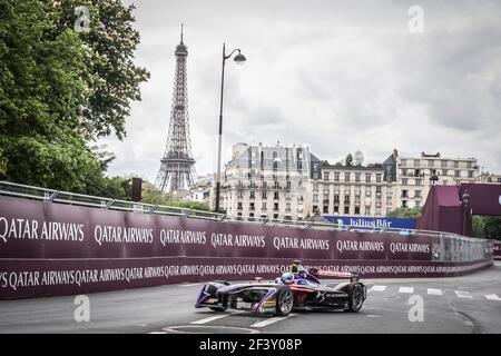 02 BIRD Sam (gbr), Formula E team DS automobiles Virgin racing, action during the 2018 Formula E championship, at Paris, France from april 27 to 29 - Photo Eric Vargiolu / DPPI Stock Photo