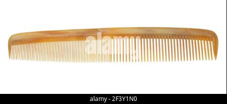 A plastic comb. Stock Photo