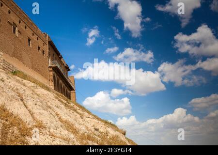 Iraq, Kurdistan, Erbil, The Citadel Stock Photo