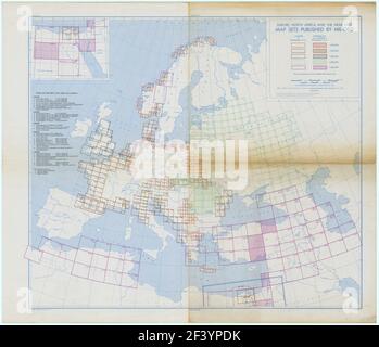 Ancient map of Europe, North Africa and the Middle East Stock Photo - Alamy