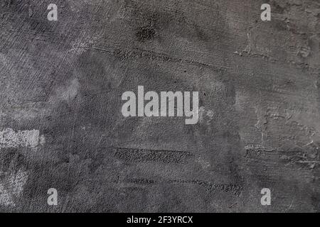 Natural black and gray slate stone background pattern with high resolution. Top view. Copy space for text Stock Photo