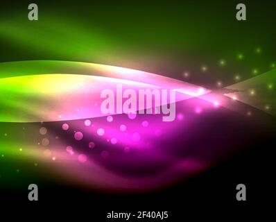 Bright colors bokeh light effect vector background Stock Vector Image ...