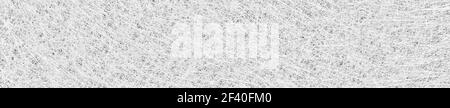 Fiber glass or fiberglass filaments foil, abstract texture background in banner format. High resolution photography. Stock Photo