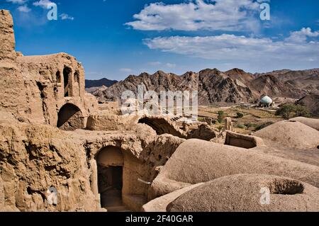 Kharanagh or Kharanaq, Yazd Province, Iran Stock Photo