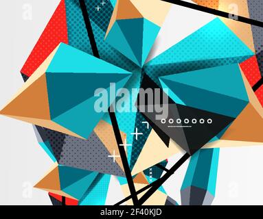 Triangle pyramid vector clip art illustration, triangular pyramid basic ...