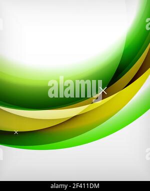Glossy wave vector background with light and shadow effects, white cross shapes. Glossy wave vector background with light and shadow effects, white cross shapes. Template for web banner, business or technology presentation background or elements, vector illustration Stock Vector