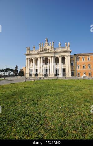 Italy, Rome, basilica of San Giovanni in Laterano Stock Photo