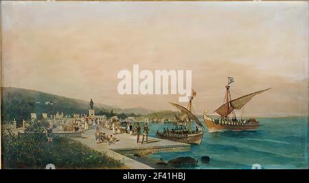 Return of the Argonauts by Konstantinos Volanakis Stock Photo - Alamy