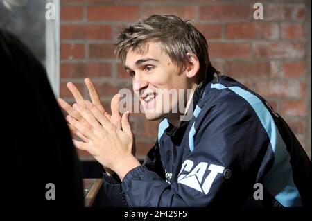 TOBY FLOOD LEICESTER RUGBY CLUB. 16/12/09. PICTURE DAVID ASHDOWN Stock Photo