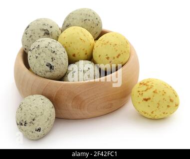 Easter egg over white background Stock Photo