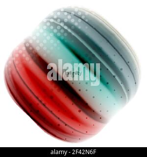 Blurred mixing liquid flowing colors, abstract background, web design template for presentation, app wallpaper, banner or poster. Blurred mixing liquid flowing colors, vector abstract background, web design template for presentation, app wallpaper, banner or poster Stock Vector