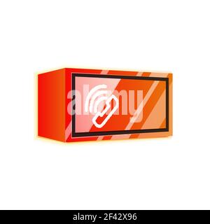 Light bulb, new idea concept web button. Light bulb, new idea concept web button, vector illustration Stock Vector