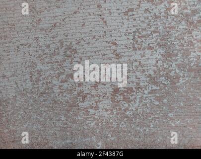 wood texture with white paint chipped by the passage of time. Isolated white background for filling. Stock Photo