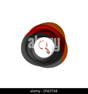 Search magnifyier web button, magnify icon. Modern magnifying glass sign, web site design or mobile app. Search magnifyier web button, magnify icon. Modern magnifying glass sign, web site design or mobile app. Vector illustration Stock Vector