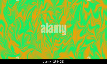 An abstract wavy psychedelic background image. Stock Photo