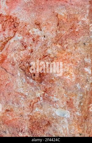 Stone background texture orange and white. Stock Photo