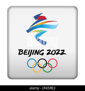 Beijing 2022 in China Stock Photo