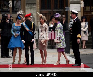 Royal Wedding. William and Kate. Wills and Kate. Duke and Duchess of Cambridge. British royal family. Stock Photo