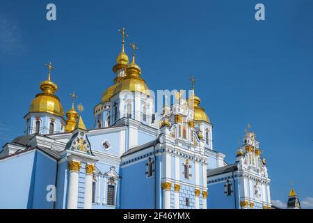 St. Michael's Golden-Domed Monastery - Kiev, Ukraine Stock Photo