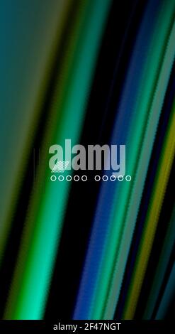 Fluid rainbow colors on black background, vector wave lines and swirls. Fluid rainbow colors on black background, vector wave lines and swirls, artistic illustration for presentation, app wallpaper, banner or poster Stock Vector