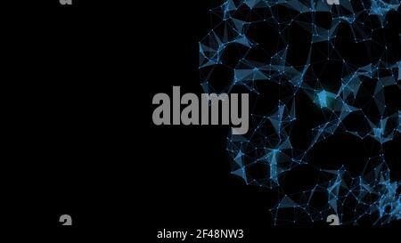 Modern technology background design concept. modern futuristic technology background. blue hi tech background. Stock Photo