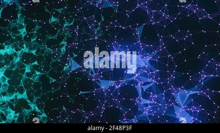 Modern technology background design concept. modern futuristic technology background. blue hi tech background. Stock Photo