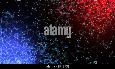 Modern technology background design concept. modern futuristic technology background. blue hi tech background. Stock Photo