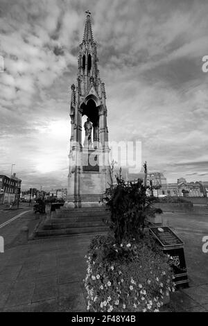 The Thomas Clarkson Memorial, Wisbech town, Cambridgeshire, England; UK Stock Photo