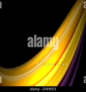 Fluid mixing colors vector wave abstract background design. Colorful mesh waves. Fluid mixing colors vector wave abstract background design. Colorful mesh waves. Vector illustration Stock Vector