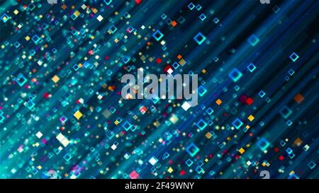 Stroke particles. Computer generated 3d render Stock Photo - Alamy