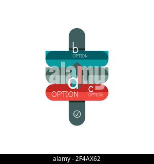 Abstract lines geometric infographic layoutAbstract lines geometric infographic layout, data visualization design, option step by step schedule, web box. Abstract lines geometric infographic layoutAbstract lines geometric infographic layout, data visualization design, option step by step schedule, web box. Vector illustration isolated on white Stock Vector
