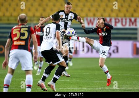 Cagliari, Italy. 22nd May, 2021. Miha Zajc of Genoa during