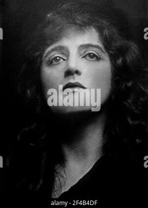 Maxine Elliott, an American actress and businesswoman ca. 1910-1915 Stock Photo