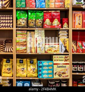 Croatian clearance food store