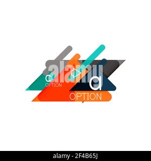 Triangle data visualization design, option infographic layout. Triangle data visualization design, option infographic layout. Vector illustration Stock Vector