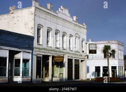 1970s United States -  Storefront Fernandina Beach Florida ca. 1979 Stock Photo