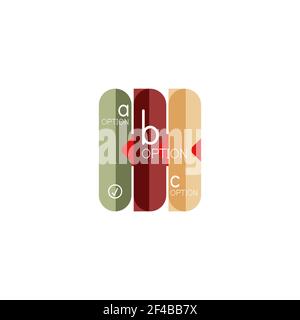 Abstract lines geometric infographic layoutAbstract lines geometric infographic layout, data visualization design, option step by step schedule, web box. Abstract lines geometric infographic layoutAbstract lines geometric infographic layout, data visualization design, option step by step schedule, web box. Vector illustration isolated on white Stock Vector