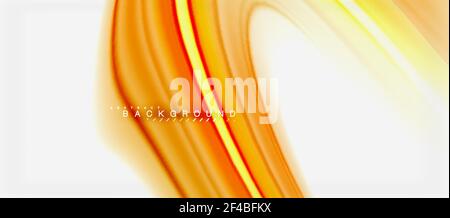 Rainbow fluid colors abstract background twisted liquid design, colorful marble or plastic wavy texture backdrop, multicolored template for business or technology presentation or web brochure cover layout, wallpaper. Rainbow fluid colors abstract background twisted liquid design, colorful marble or plastic wavy texture backdrop, multicolored template for business or technology presentation or web brochure cover layout, wallpaper. Vector illustration Stock Vector