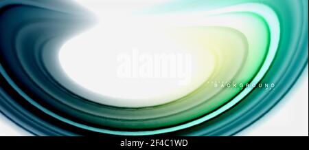 Rainbow fluid colors abstract background twisted liquid design, colorful marble or plastic wavy texture backdrop, multicolored template for business or technology presentation or web brochure cover layout, wallpaper. Rainbow fluid colors abstract background twisted liquid design, colorful marble or plastic wavy texture backdrop, multicolored template for business or technology presentation or web brochure cover layout, wallpaper. Vector illustration Stock Vector
