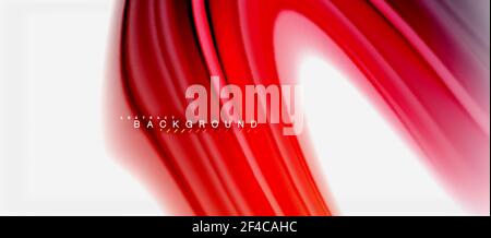 Rainbow fluid colors abstract background twisted liquid design, colorful marble or plastic wavy texture backdrop, multicolored template for business or technology presentation or web brochure cover layout, wallpaper. Rainbow fluid colors abstract background twisted liquid design, colorful marble or plastic wavy texture backdrop, multicolored template for business or technology presentation or web brochure cover layout, wallpaper. Vector illustration Stock Vector
