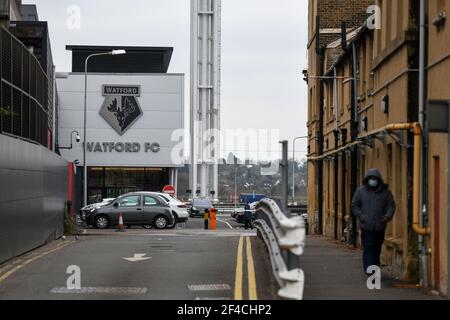 watford hertfordshire alamy football