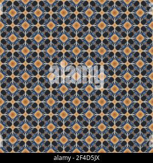 Color pattern texture. Colorful ornamental graphic design. Mosaic ornaments. Pattern template. Vector illustration. Stock Vector