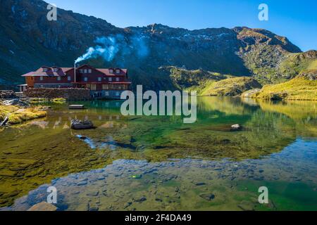 Landscape on the Transfagarasan road Stock Photo